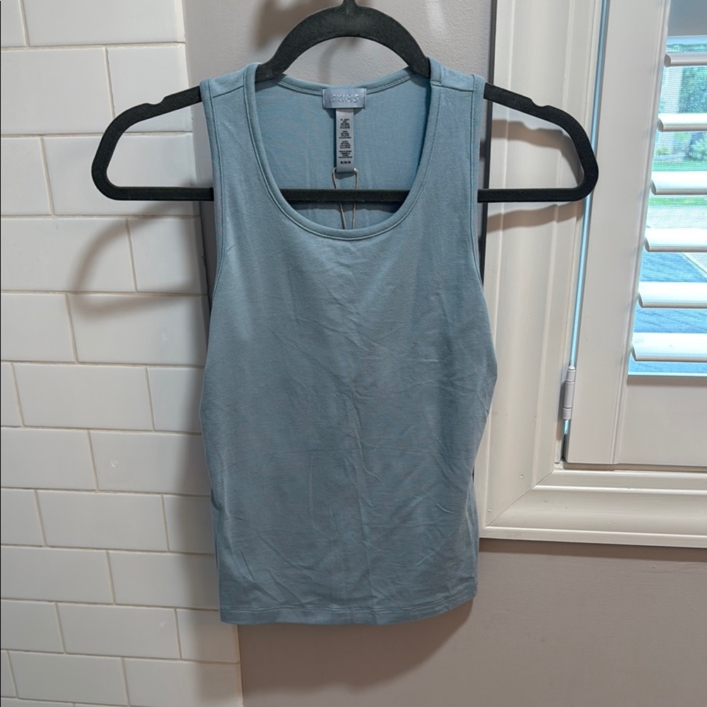 SKIMS Light Blue Tank Top
